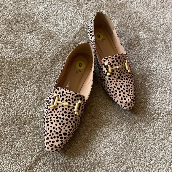 Size 8 animal print cute shoes - Picture 4 of 9